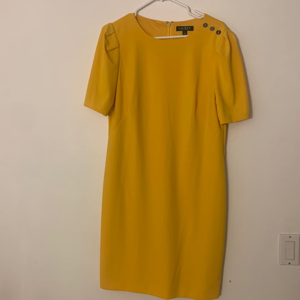 LAUREN RALPH LAUREN DRESS like NEW Use Once size 14